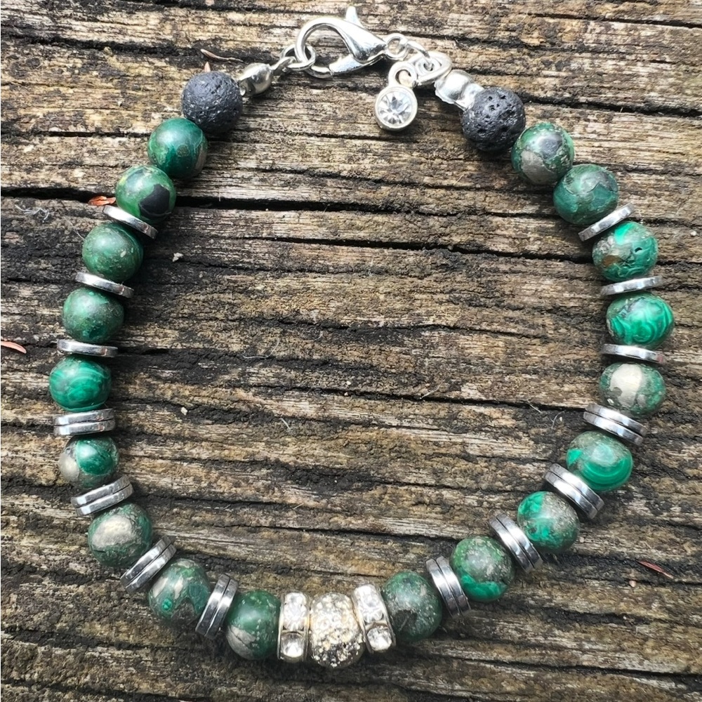 Handmade Malachite Bracelet